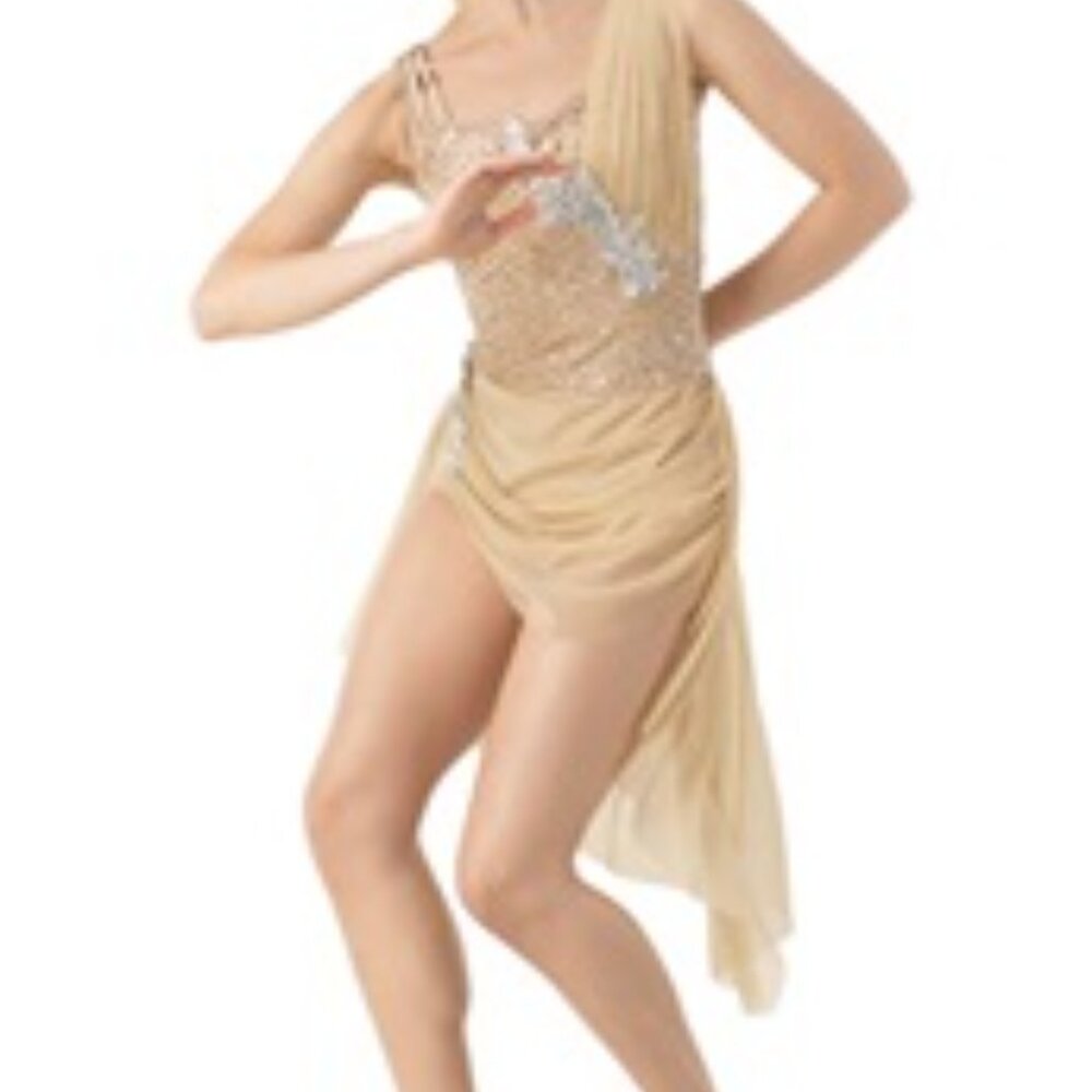 Nude Lyrical Dance Costume Weissman AS